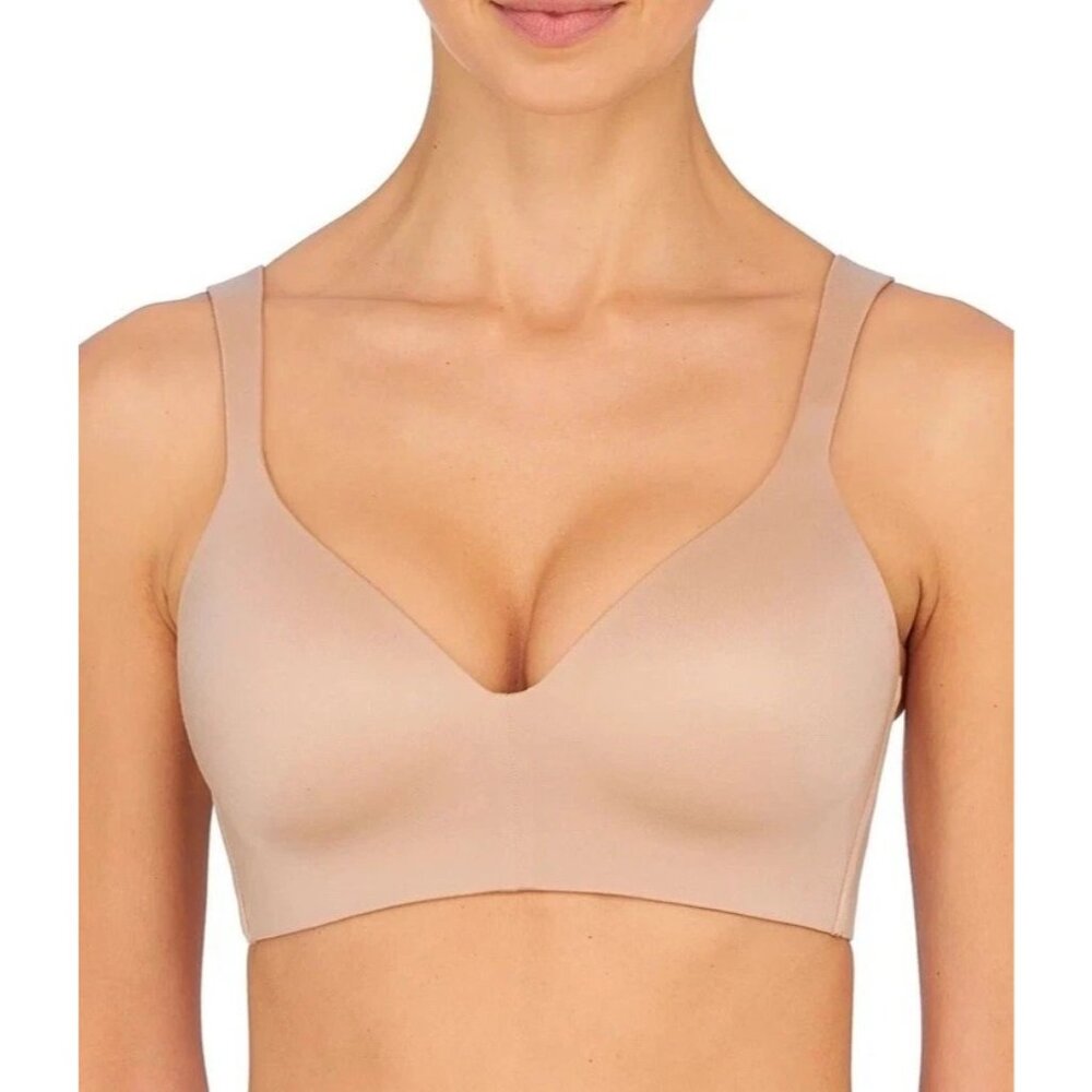 NATORI 723248 Revelation Wireless Contour T-shirt Bra Cafe Size 34C NEW $69 NEW